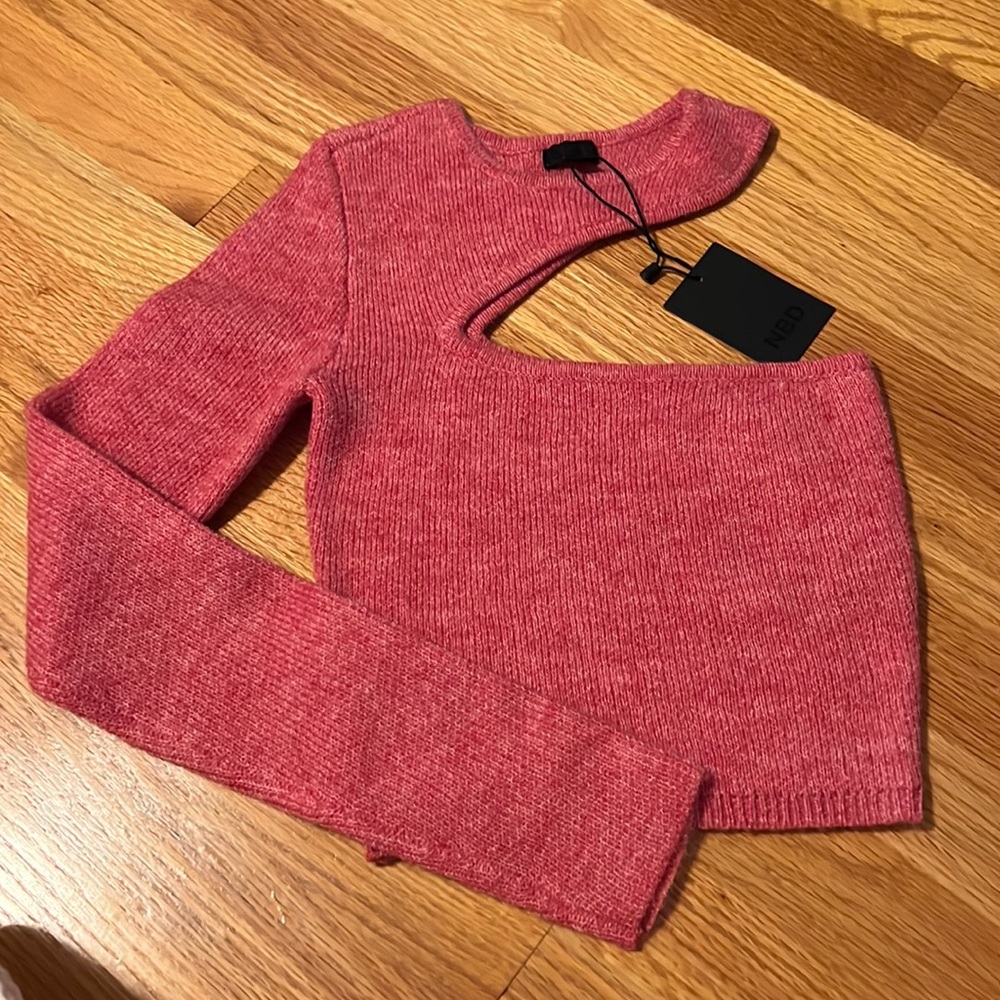 NWT It’s NBD Sweater Top - Size XXS